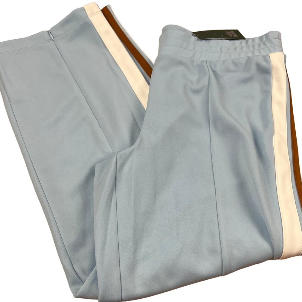 Wild Fable Women's Blue and Brown High-Rise Track Pants - Size Large - NWT